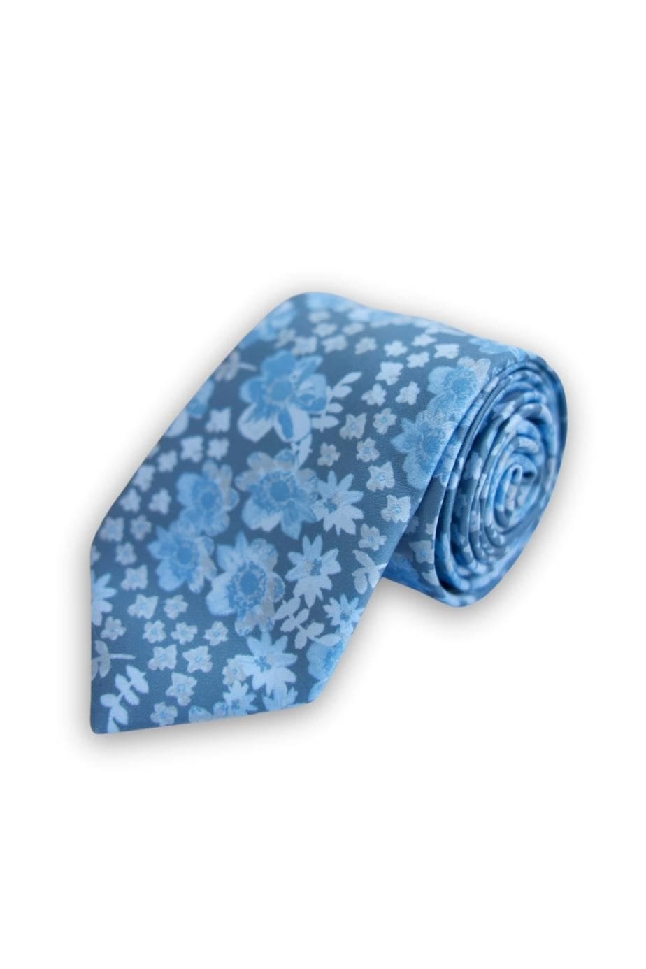 Blue|Kennedy Blue Coordinating Floral Tie