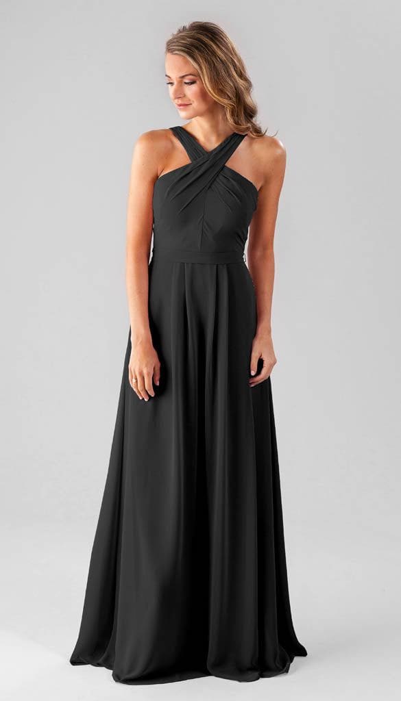 Kennedy Blue Elena Bridesmaid Dress - Black - Kennedy Blue