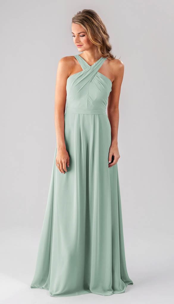 Kennedy Blue Elena Bridesmaid Dress - Sea Glass - Kennedy Blue