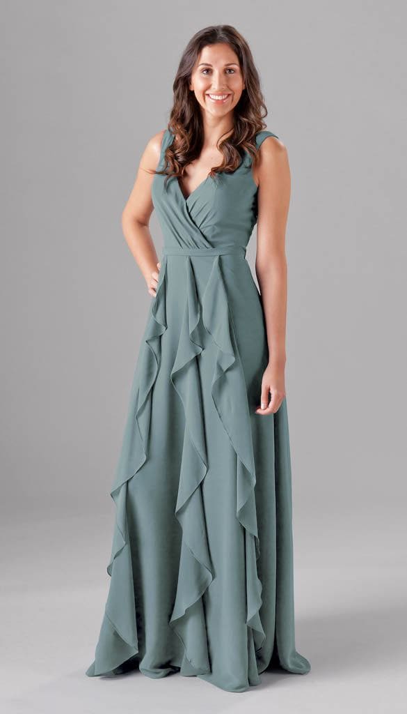 Kennedy Blue Everly Bridesmaid Dress - Deep Sea - Kennedy Blue