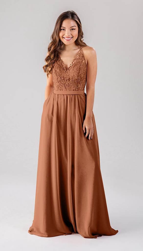 Jasmine Champagne Bridesmaid popular Dress