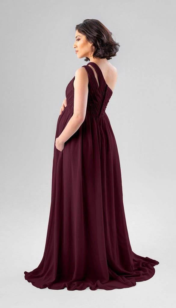 Burgundy maternity outlet bridesmaid dresses