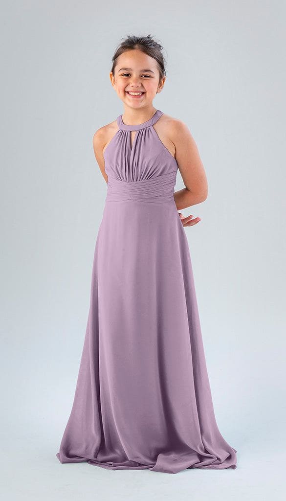 Purple Junior Bridesmaid Dresses