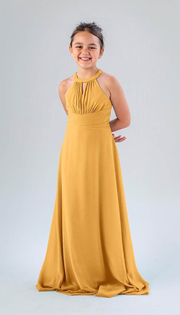 Yellow Junior Bridesmaid Dresses