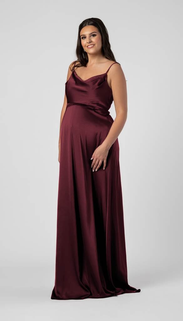 Maroon maternity bridesmaid clearance dress