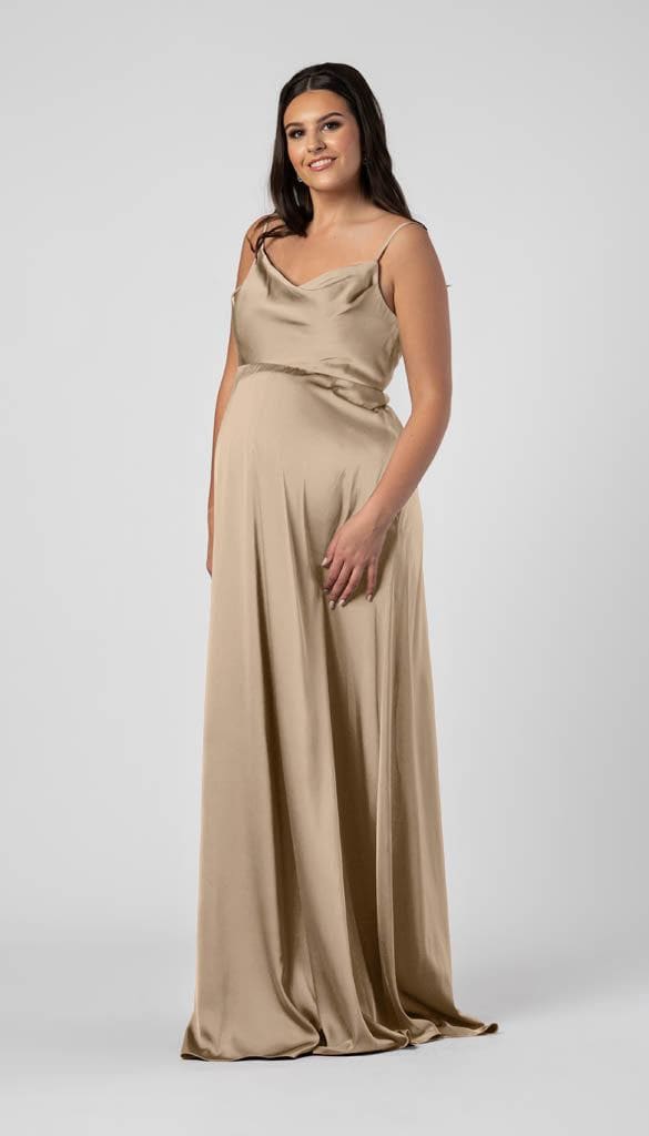 Dusty blue maternity bridesmaid dress best sale