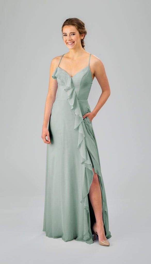 Macy Ready To Ship Bridesmaid Dress Kenendy Blue Kennedy Blue