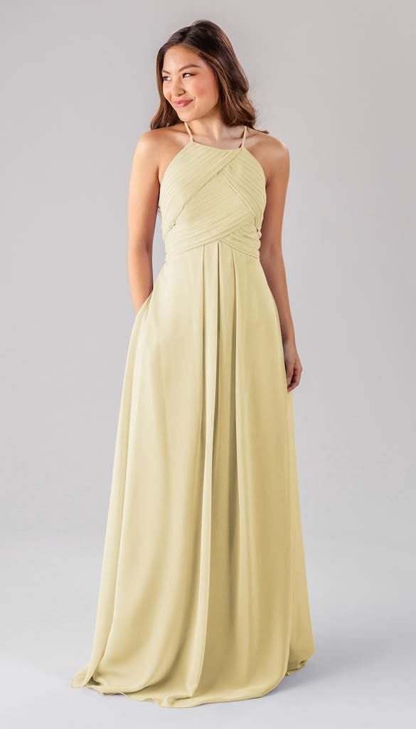 Milly Chiffon Bridesmaids Dress Kennedy Blue Buttercup Kennedy Blue