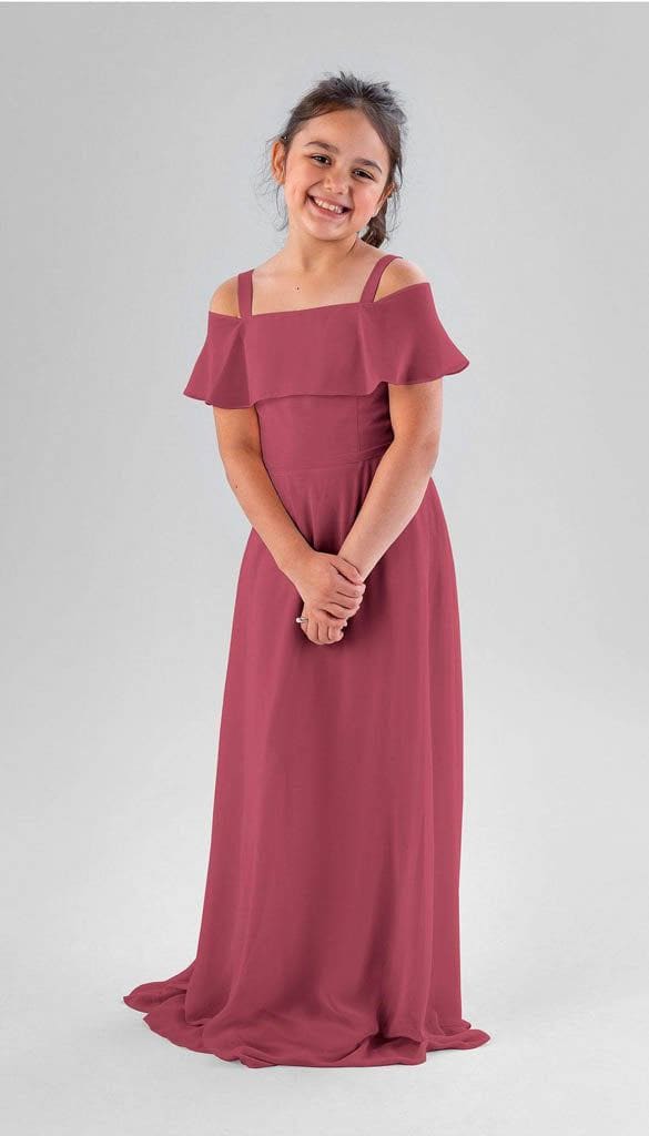 Length junior bridesmaid clearance dresses