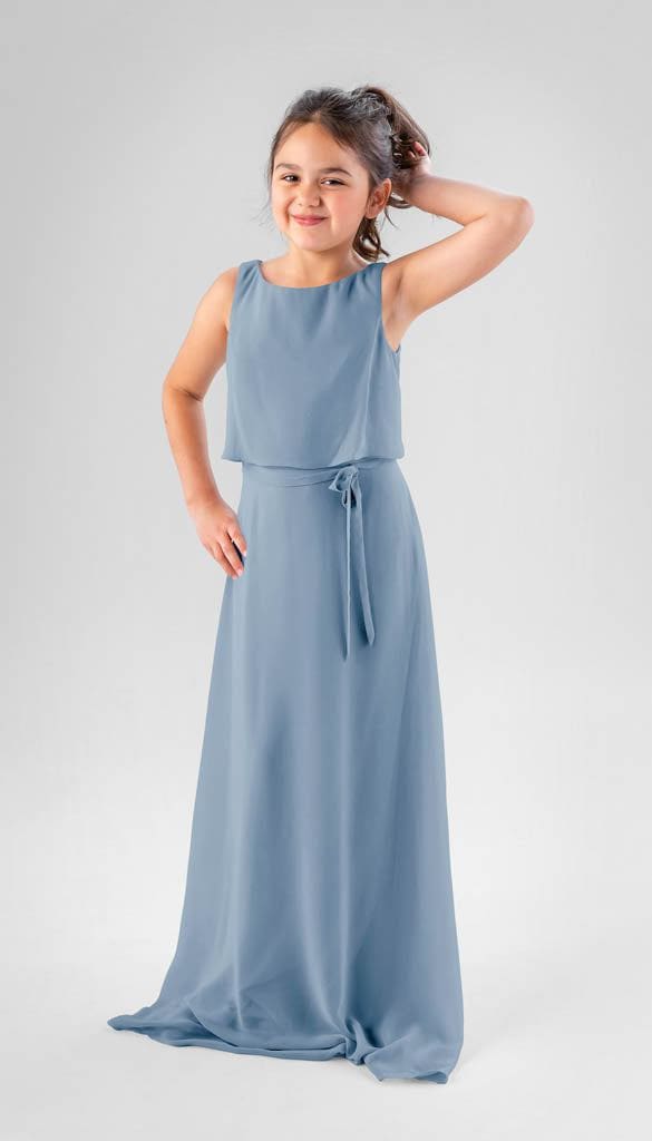 Teal junior hotsell bridesmaid dresses