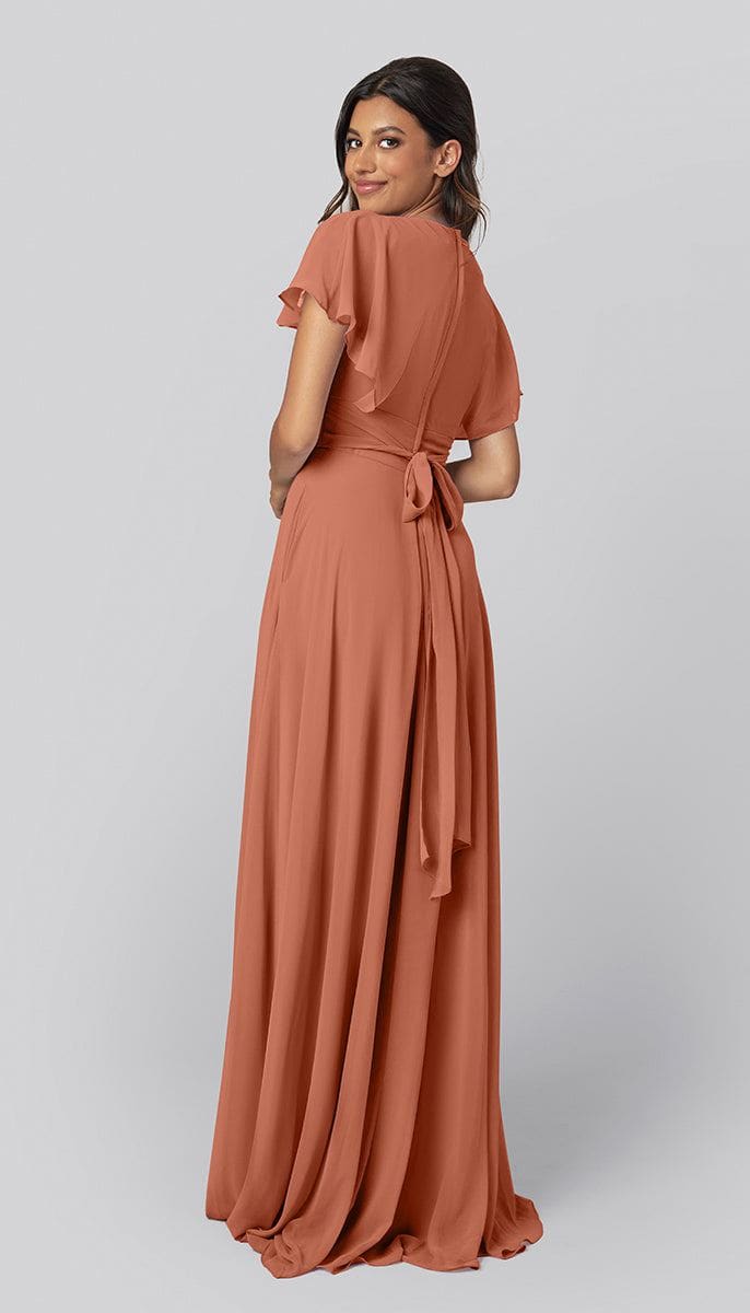 Burnt Sienna Bridesmaid Dress