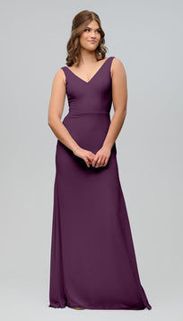 Eggplant bridesmaid dresses plus size best sale