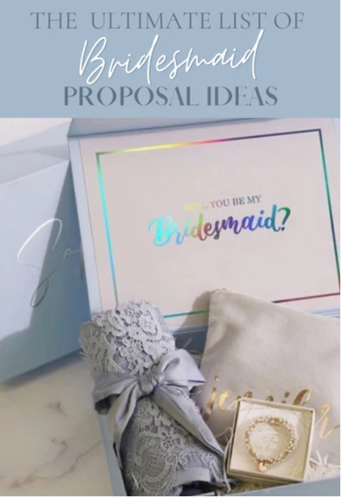 The Ultimate List Of Bridesmaid Proposal Ideas