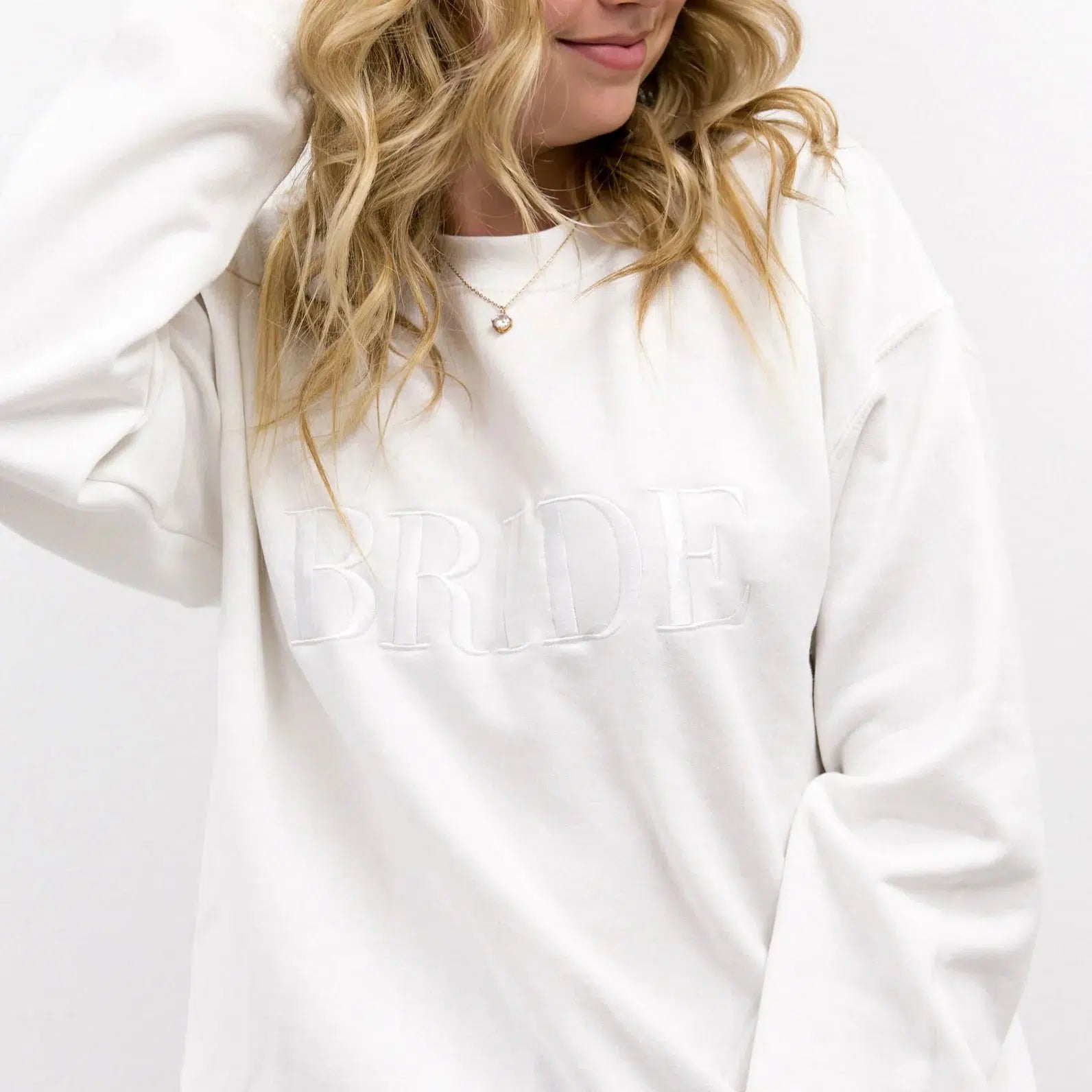 |Bride Embroidered Sweatshirt