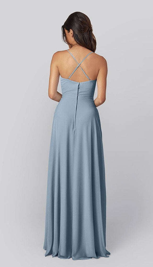 Macys dusty store blue dress