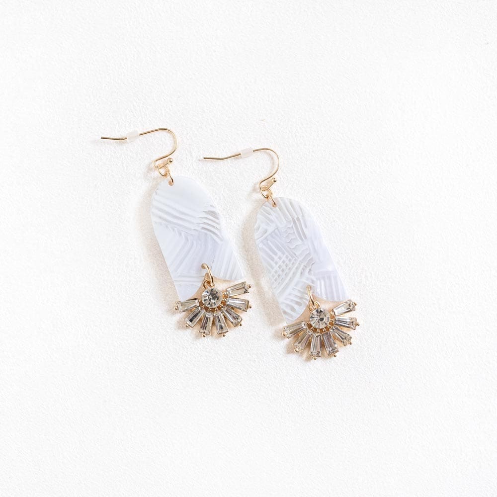 |Art Deco Drop Earrings