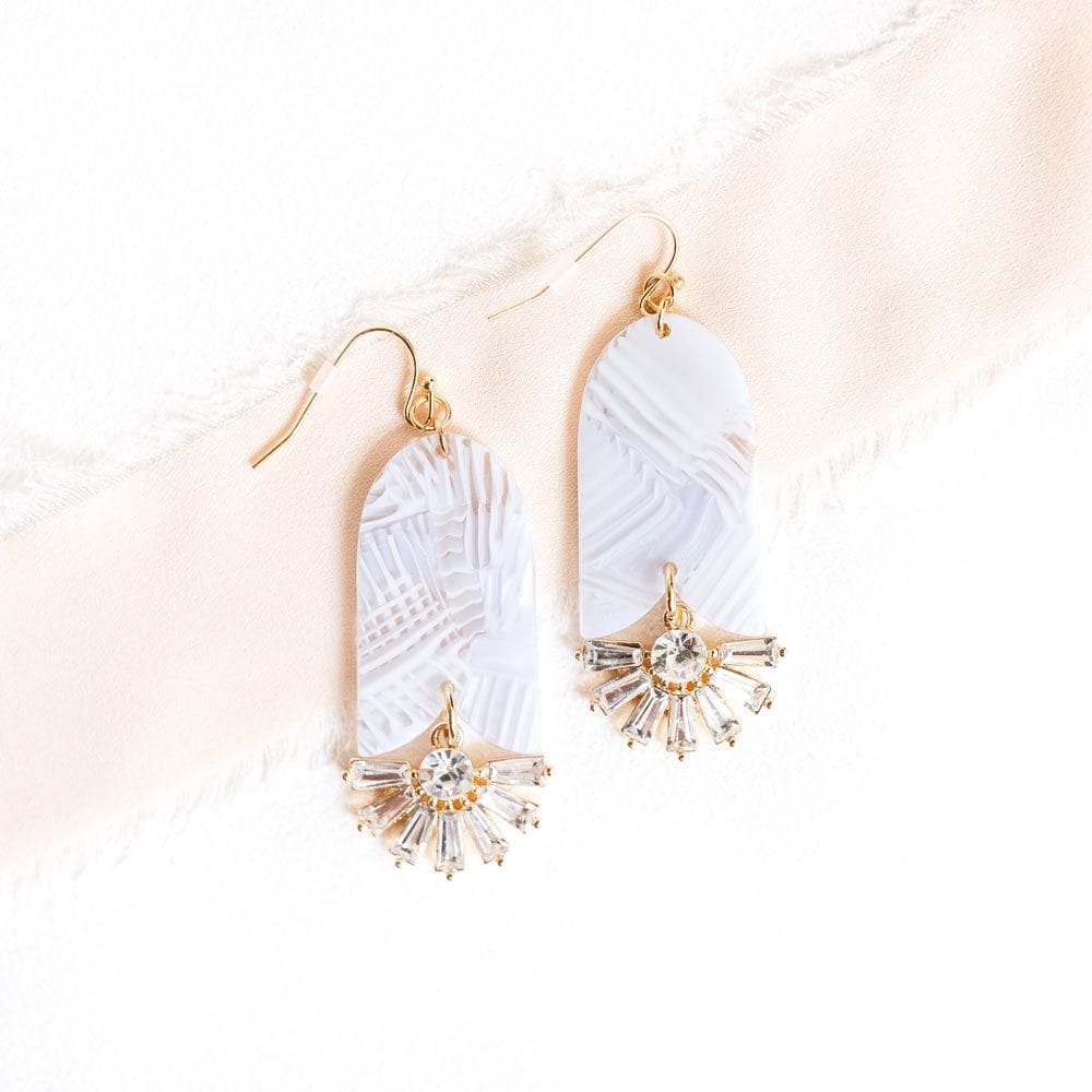 |Art Deco Drop Earrings