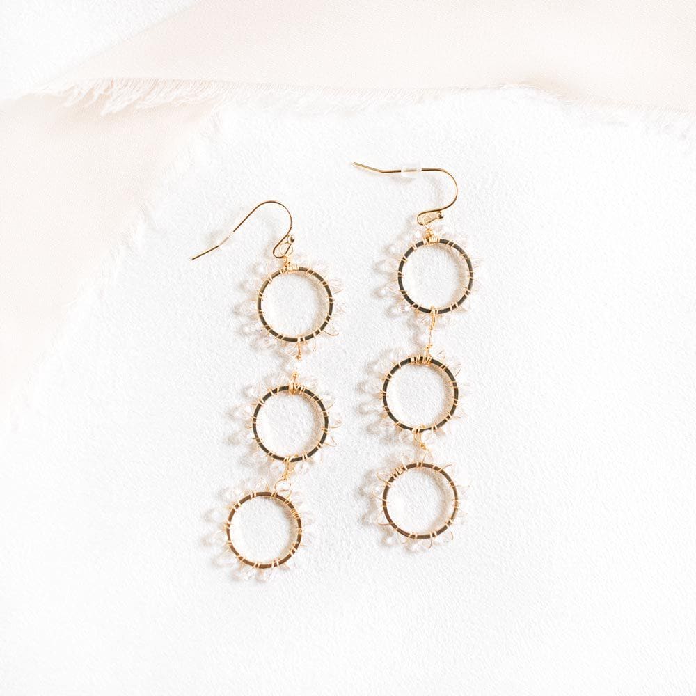 |Hoop Dangle Earrings