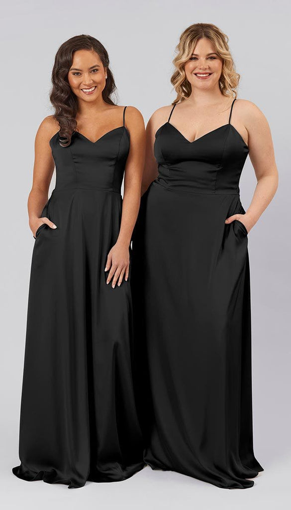 Plus Size Black Bridesmaid Dresses