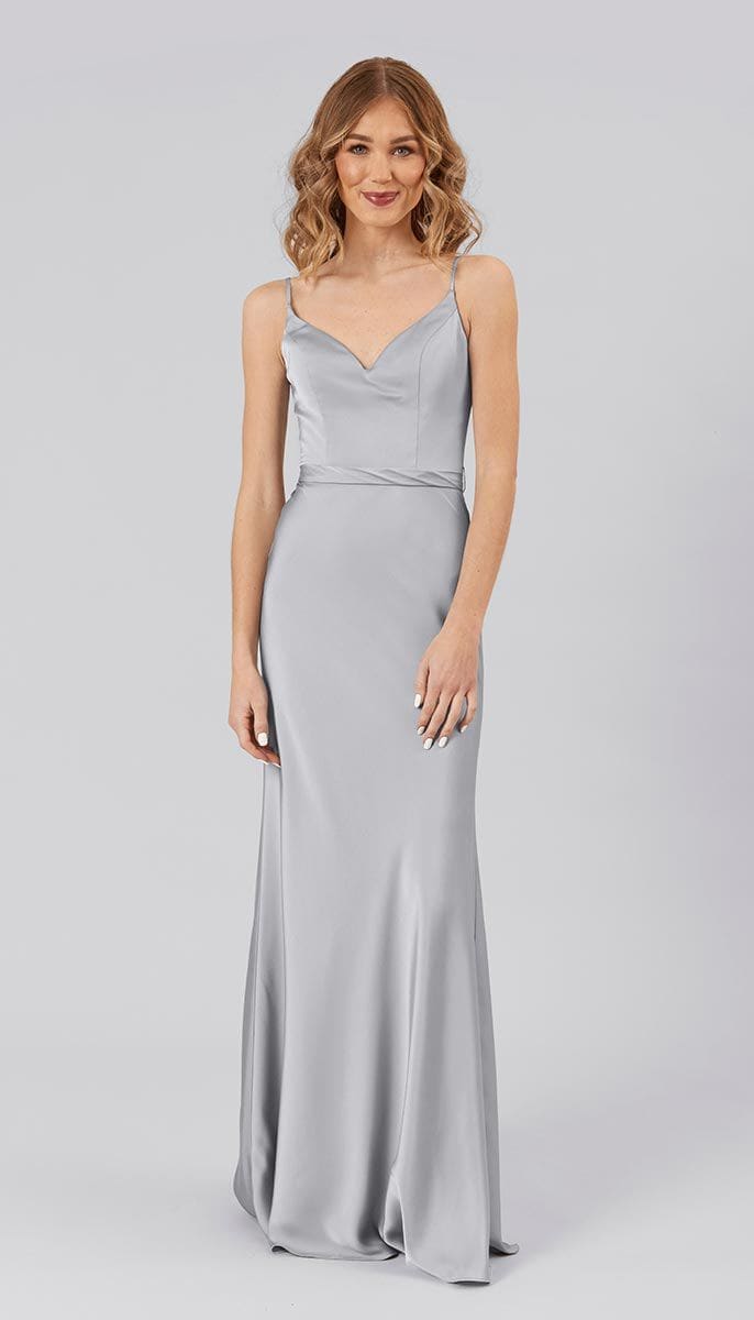 Bridesmaid dresses light outlet grey