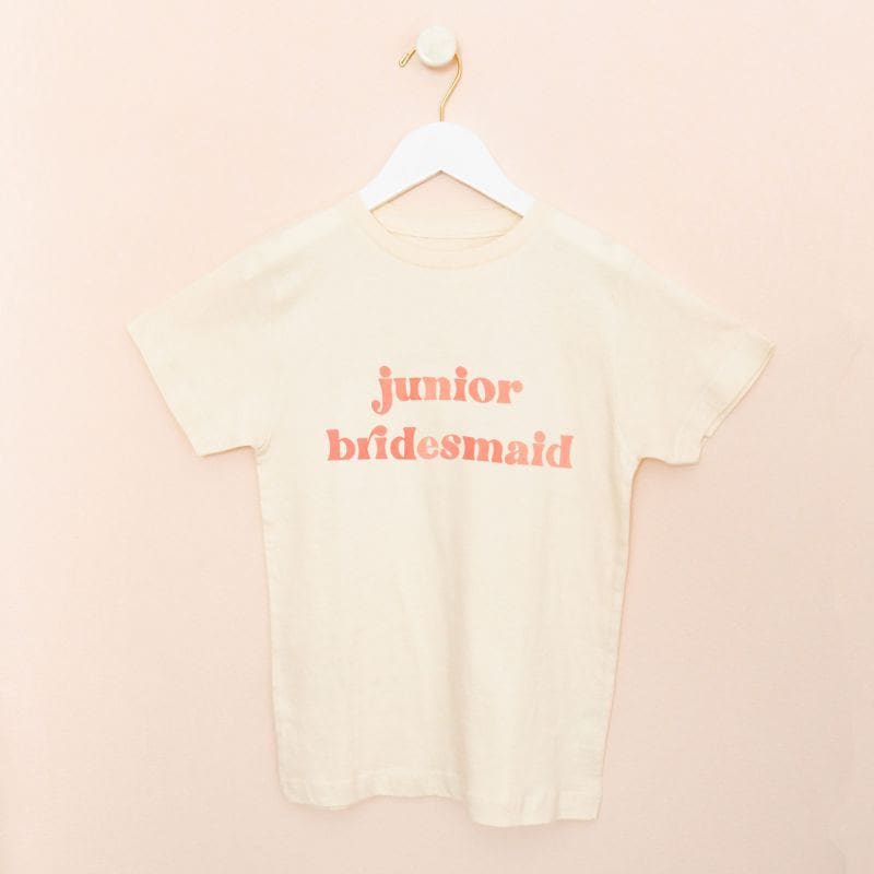 Junior best sale bridesmaid shirt