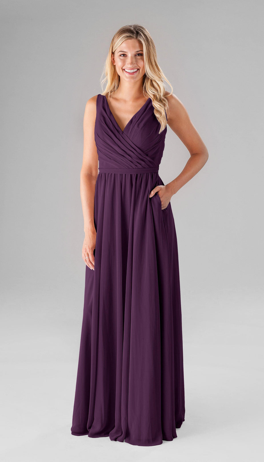 Deals Kennedy Blue Cameron Formal Gown Bridesmaid Mauve 2