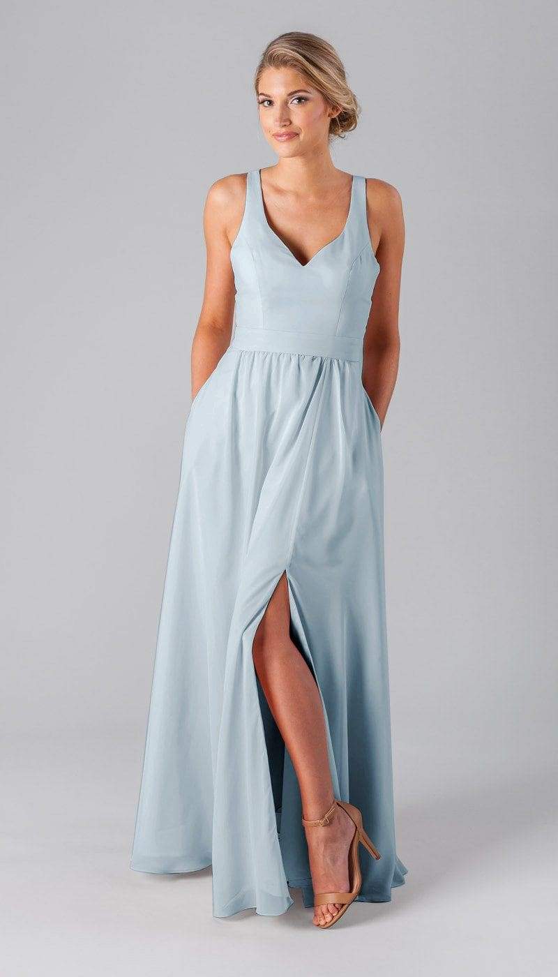 Riley Ready To Ship Bridesmaids Dress | Kennedy Blue - 0 / Sky ...